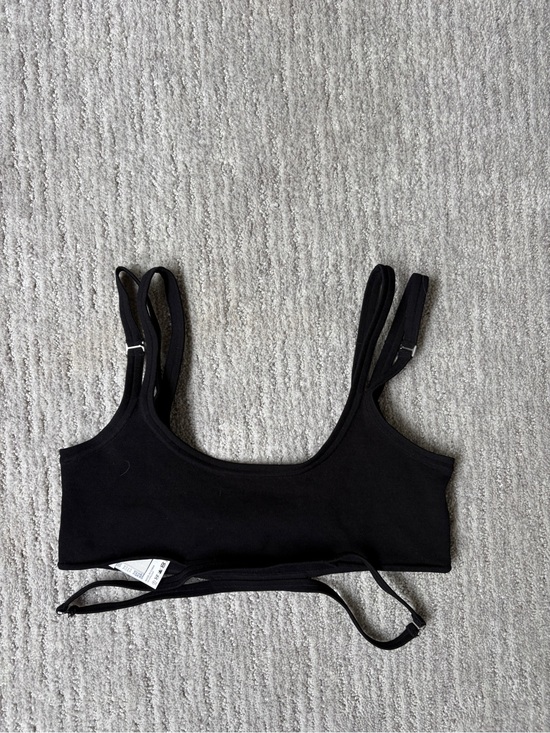 Dion Lee Other - Black Dion Lee Scoop Neck Bralette